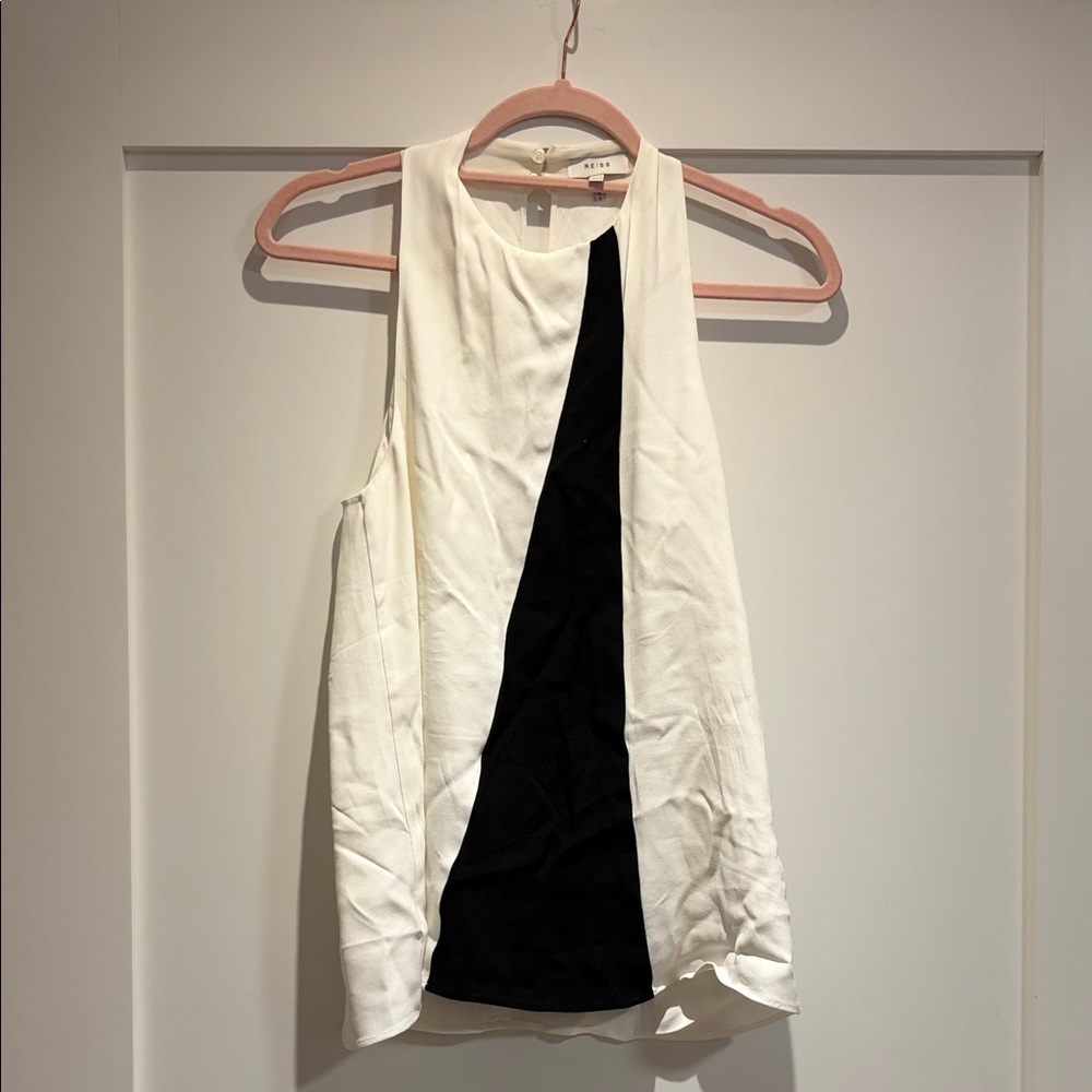 Reiss Elegant Cream Blouse